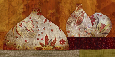 Golden Brocade I Print Golden Brocade I Print