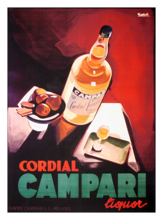 Cordial Campari Canvas Print Cordial Campari Canvas Print