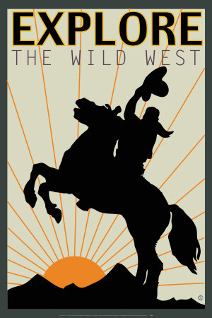 The Wild West Print The Wild West Print