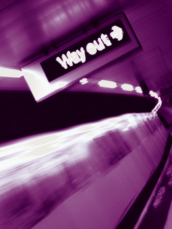 New York, Way Out Print New York, Way Out Print