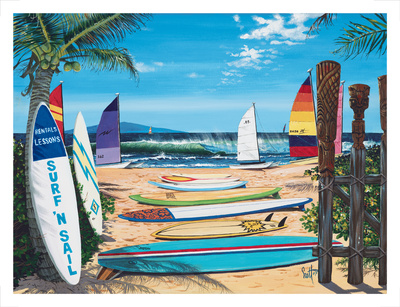 Surf n' Sail Print Surf n' Sail Print
