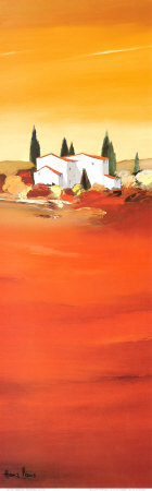 Tuscan Red I Print Tuscan Red I Print