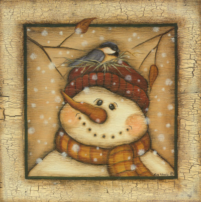 Snowman II Print Snowman II Print