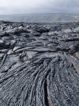 Cooled Lava from Recent