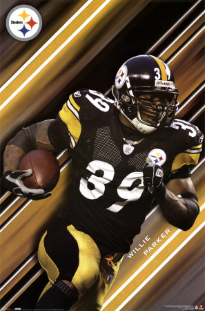 Pittsburgh Steelers- Willie Parker Poster Pittsburgh Steelers- Willie Parker Poster