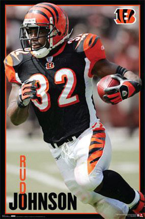 Cincinnati Bengals- Rudi Johnson Poster Cincinnati Bengals- Rudi Johnson Poster