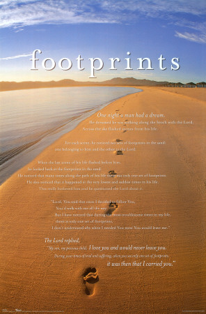 Footprints Poster Footprints Poster