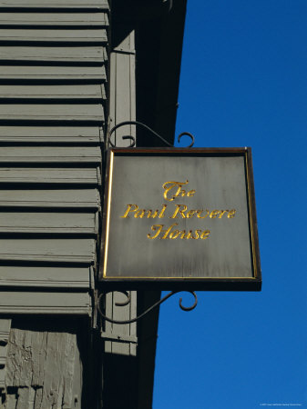 Paul Revere House. Paul Revere House, Boston,