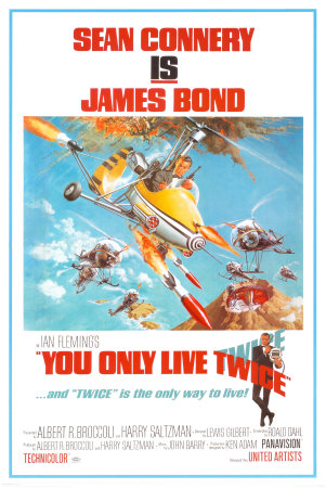 You Only Live Twice Poster You Only Live Twice Poster