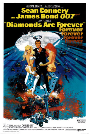 Diamonds Are Forever Poster Diamonds Are Forever Poster