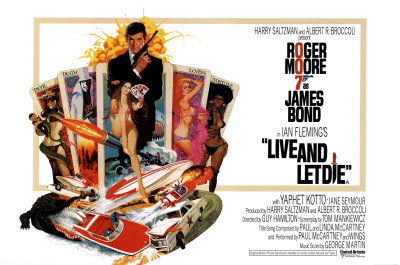 Live and Let Die Poster Live and Let Die Poster