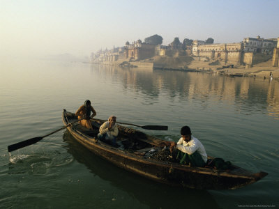 Ganga river varanasi uttar pradesh india