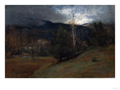 November in the Adirondacks, Circa 1885 Giclee Print