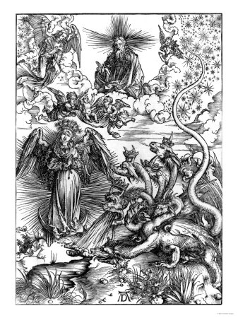 The Apocalyptic Woman or the Woman Clothed with the Sun and the Seven-Headed Dragon 1498