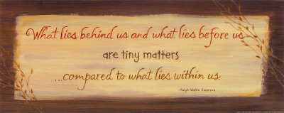 What Lies Behind Us Print What Lies Behind Us Print