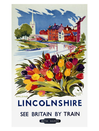 Lincolnshire, British Rail, c.1960 Giclee Print Lincolnshire, British Rail, c.1960 Giclee Print
