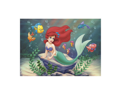 Ariel's Ocean Floor Fun Print Ariel's Ocean Floor Fun Print