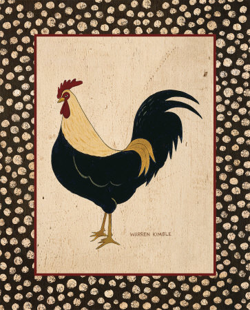 Goldfeather Chicken Print Goldfeather Chicken Print