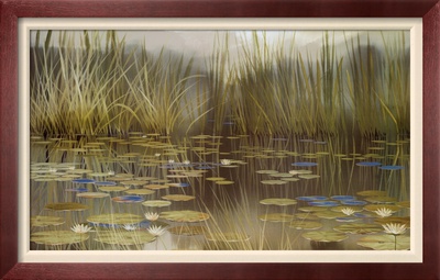 Water Garden Framed Print Water Garden Framed Print