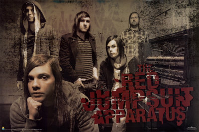 The Red Jumpsuit Apparatus Poster The Red Jumpsuit Apparatus Poster