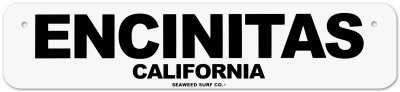 Encinitas Tin Sign Encinitas Tin Sign