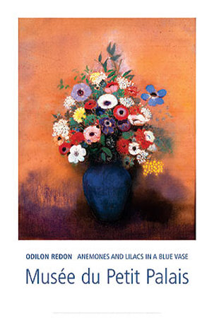Blue Vase Poster Blue Vase Poster