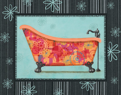 Retro Tub I Print Retro Tub I Print