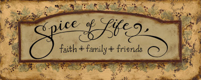 Spice of Life Print Spice of Life Print