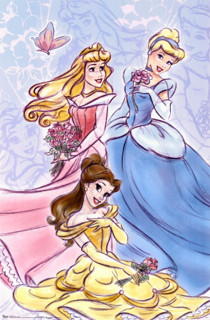 Disney Princesses Poster Disney Princesses Poster