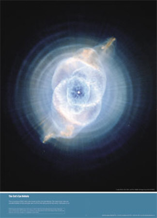 The Cat's Eye Nebula Print The Cat's Eye Nebula Print
