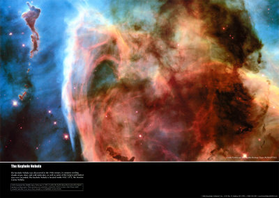 The Keyhole Nebula Print The Keyhole Nebula Print