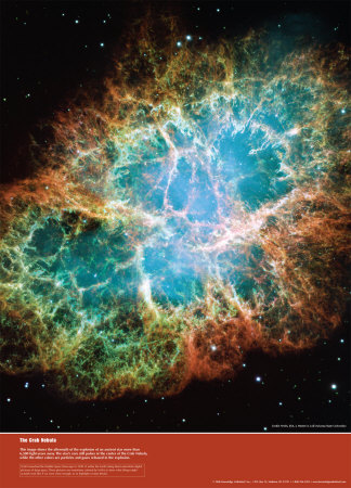 The Crab Nebula Print The Crab Nebula Print
