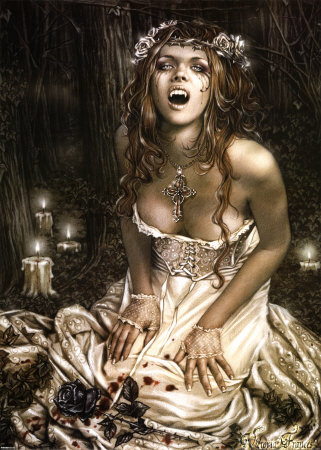 Vampire Girl Poster Vampire Girl Poster