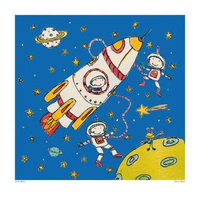 Outer Space Print Outer Space Print