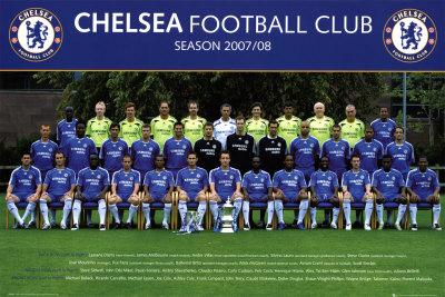 Footballl on Chelsea Football Club Poster At Art Co Uk