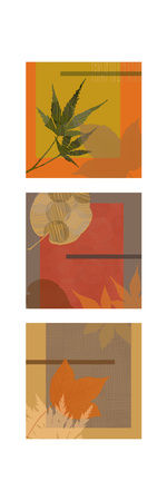 Autumn Collage Triptych Premium Poster Autumn Collage Triptych Premium Poster