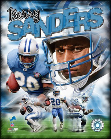 Barry Sanders Photograph Barry Sanders Photograph