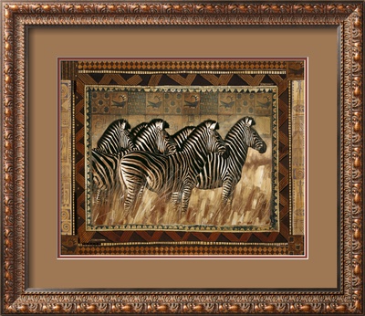 Zebras Framed Print Zebras Framed Print