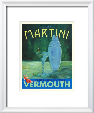 Classic Martini Framed Print Classic Martini Framed Print