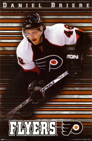Philadelphia Flyers- Danny Briere Poster Philadelphia Flyers- Danny Briere Poster