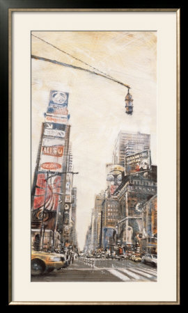 Times Square II Framed Print Times Square II Framed Print