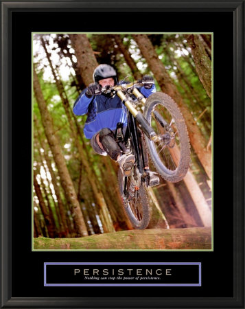 Persistence: Dirt Bike Framed Print Persistence: Dirt Bike Framed Print