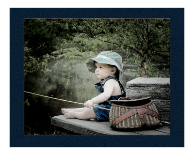 First Day Fishing Photographic Print First Day Fishing Photographic Print