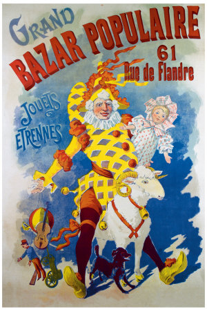 Bazar Populaire Giclee Print Bazar Populaire Giclee Print