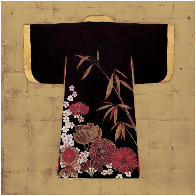 Gilded Kimono Print Gilded Kimono Print