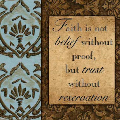 Faith is Not Belief Without