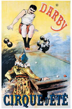 Darby Cirque d'Ete Giclee Print Darby Cirque d'Ete Giclee Print