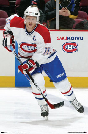 Montreal Canadiens- Saku Koivu Poster Montreal Canadiens- Saku Koivu Poster