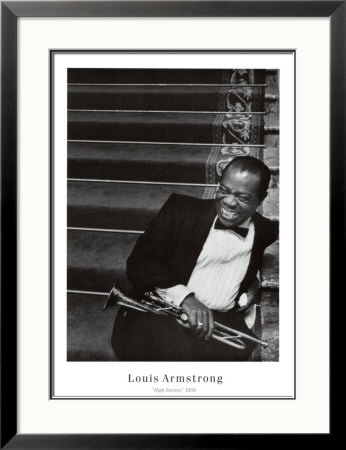 Louis Armstrong Framed Print Louis Armstrong Framed Print