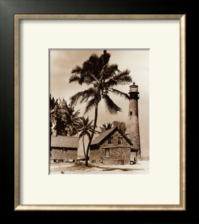 Key West Light Framed Print Key West Light Framed Print